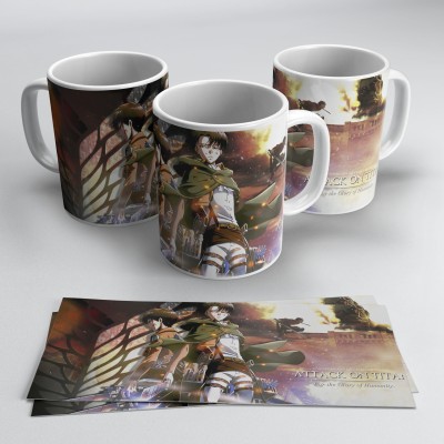 Caneca Shingeki No Kyojin 02